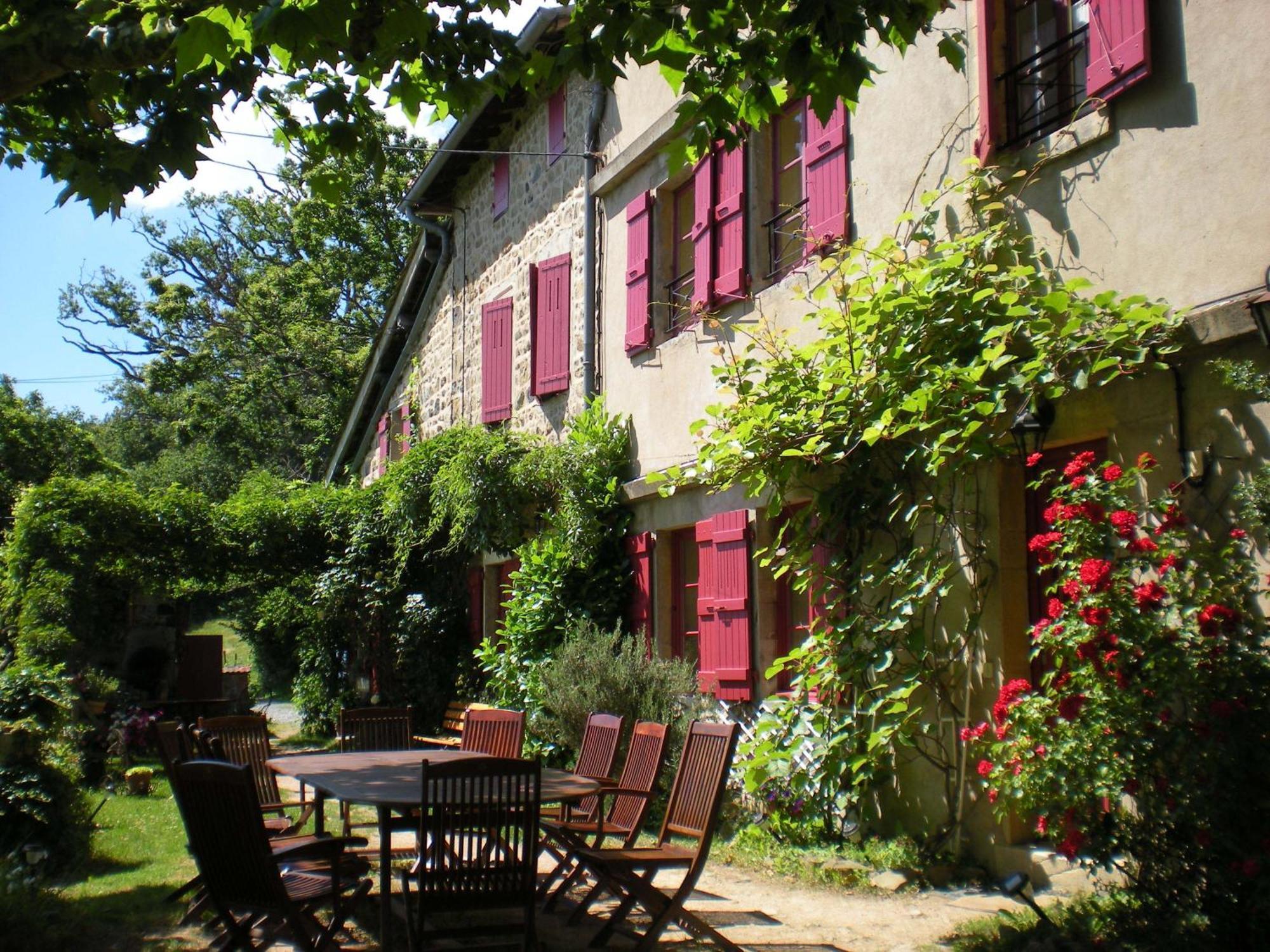 Maison D'Hotes De La Verriere Les Ardillats エクステリア 写真